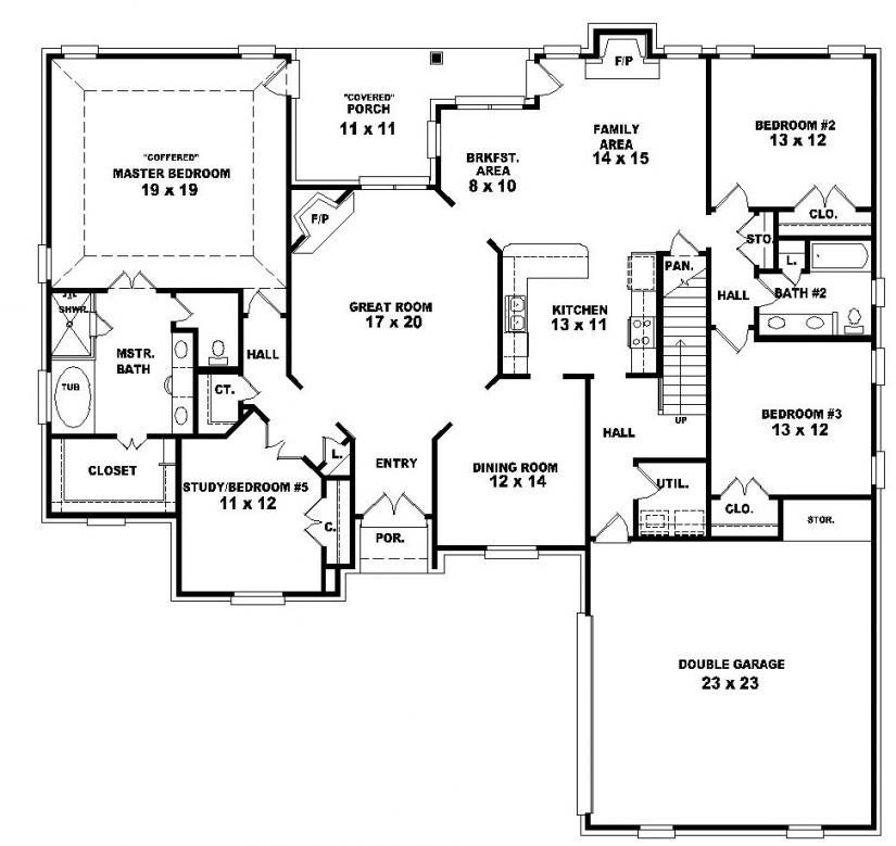 Inspirational 2 Story 4 Bedroom 3 Bath House Plans New
