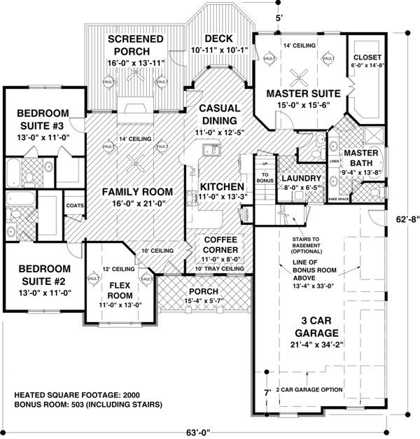 Beautiful 2000 Sf Ranch House Plans New Home Plans Design