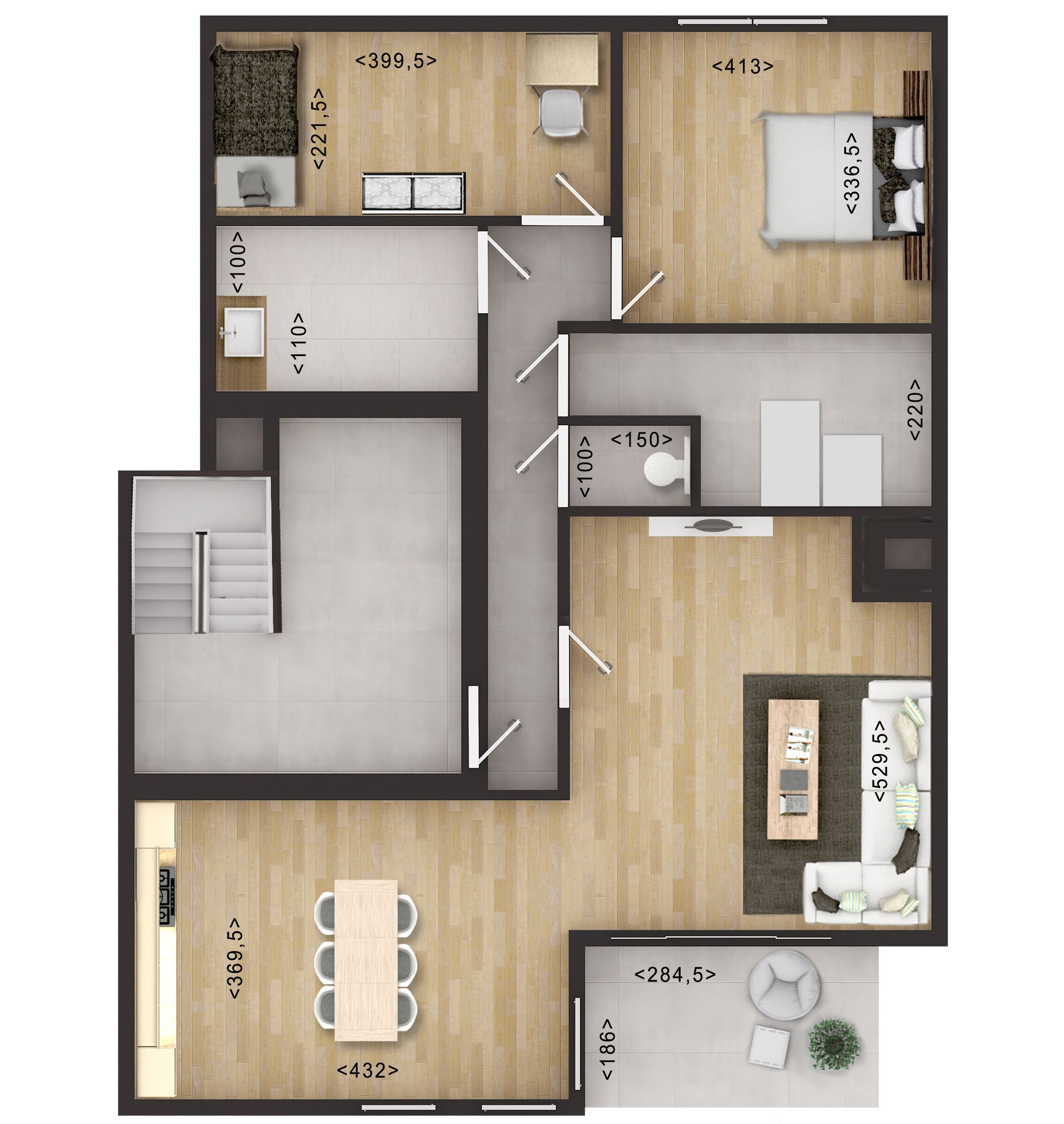 2D Floor Plan Services With 2D Floor Plan