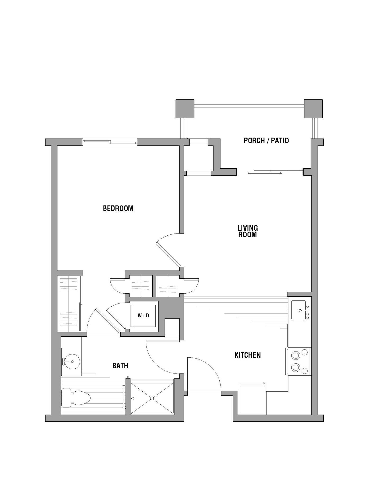 Independent Living Floor Plan C Floor plans, Independent