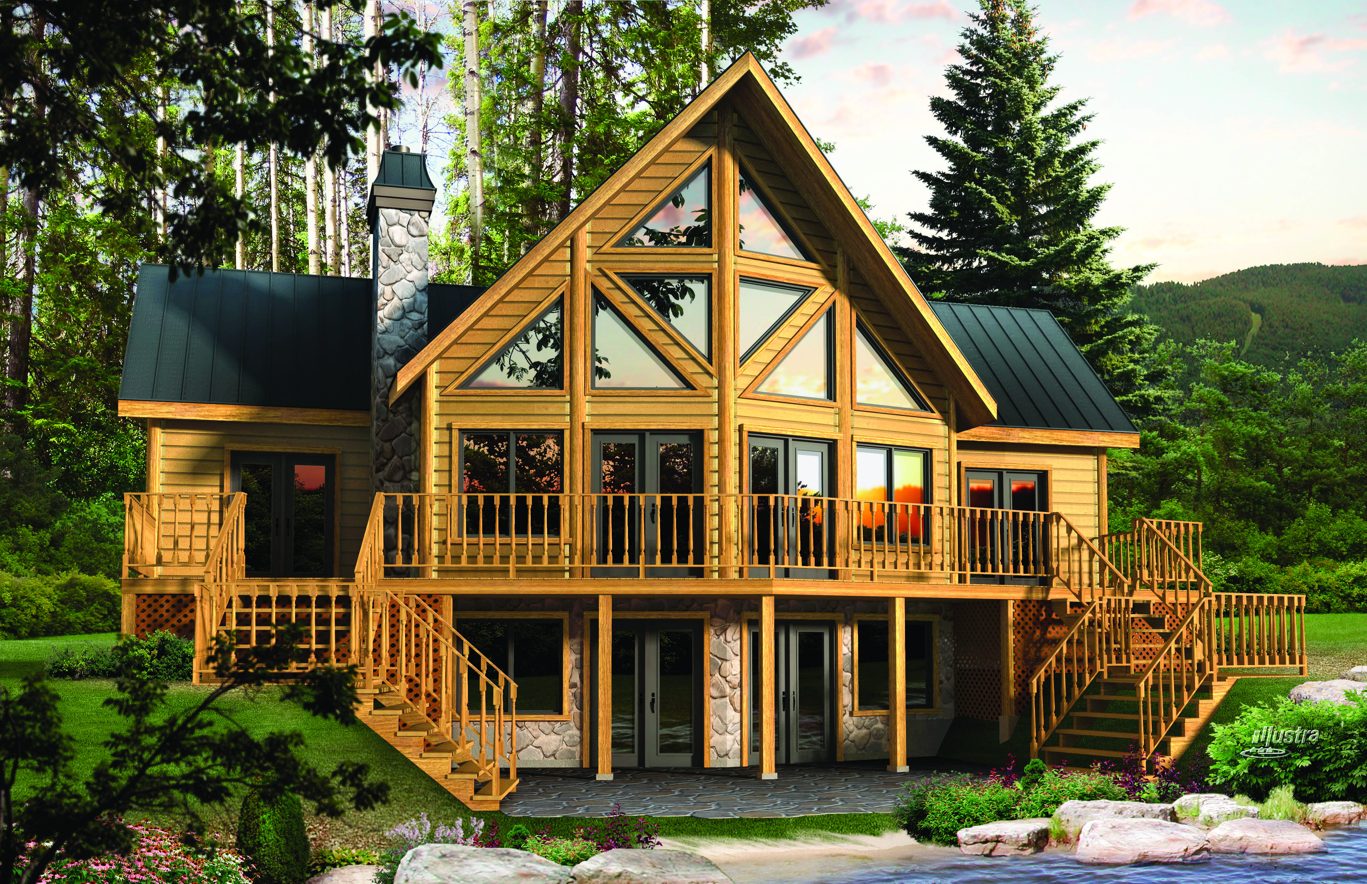 Top 20 Plans 15002000 Square Feet in 2020 Log home