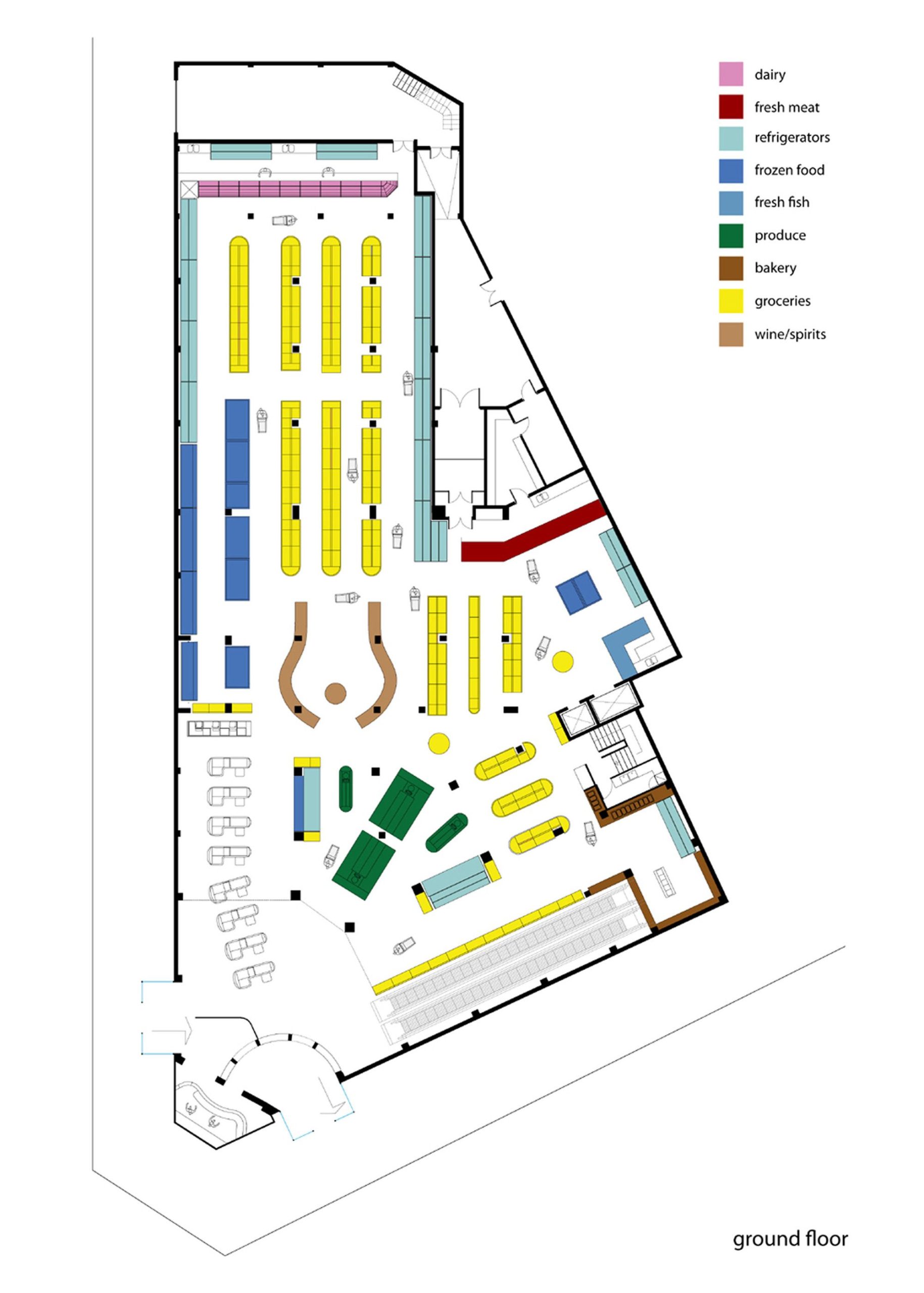 Hypermarket Floor Plan - floorplans.click