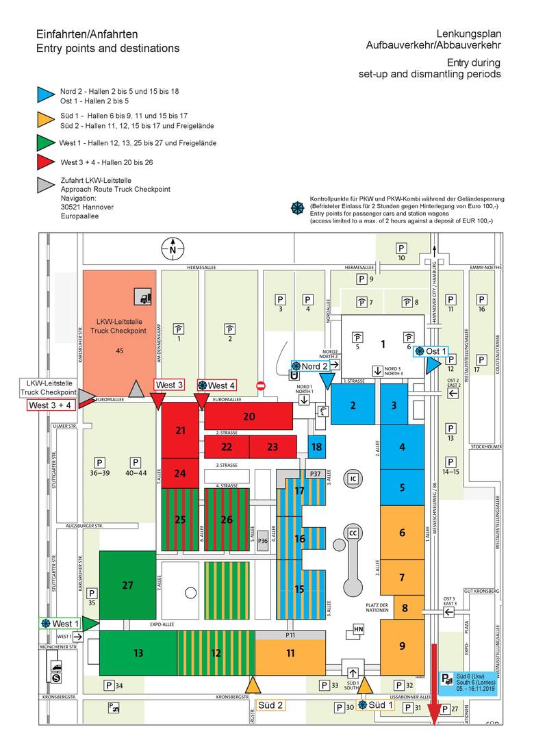 Agritechnica 2019 Floor Plan - floorplans.click