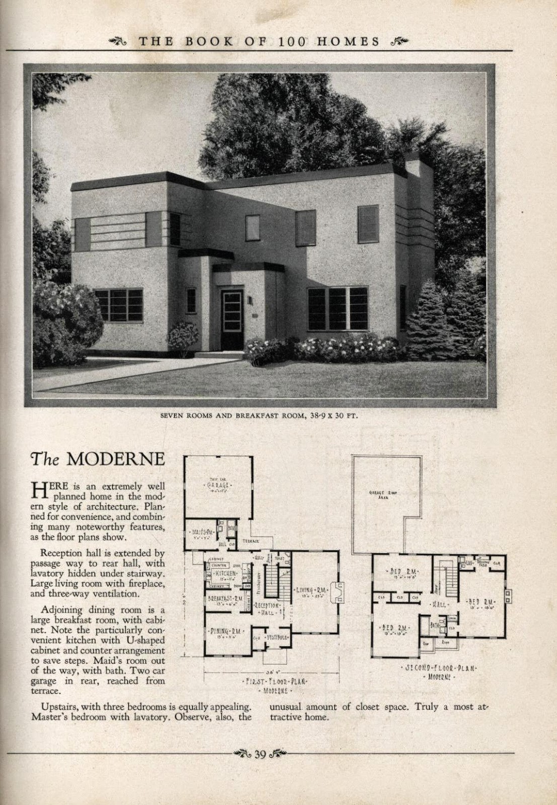 21 Stunning Art Deco Home Plans House Plans