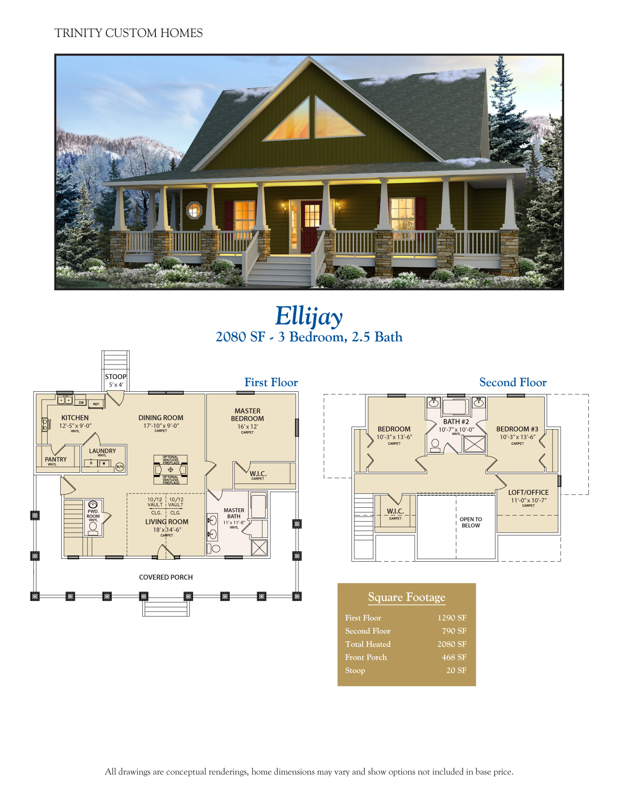 The Ellijay Floor Plan Floorplans Click