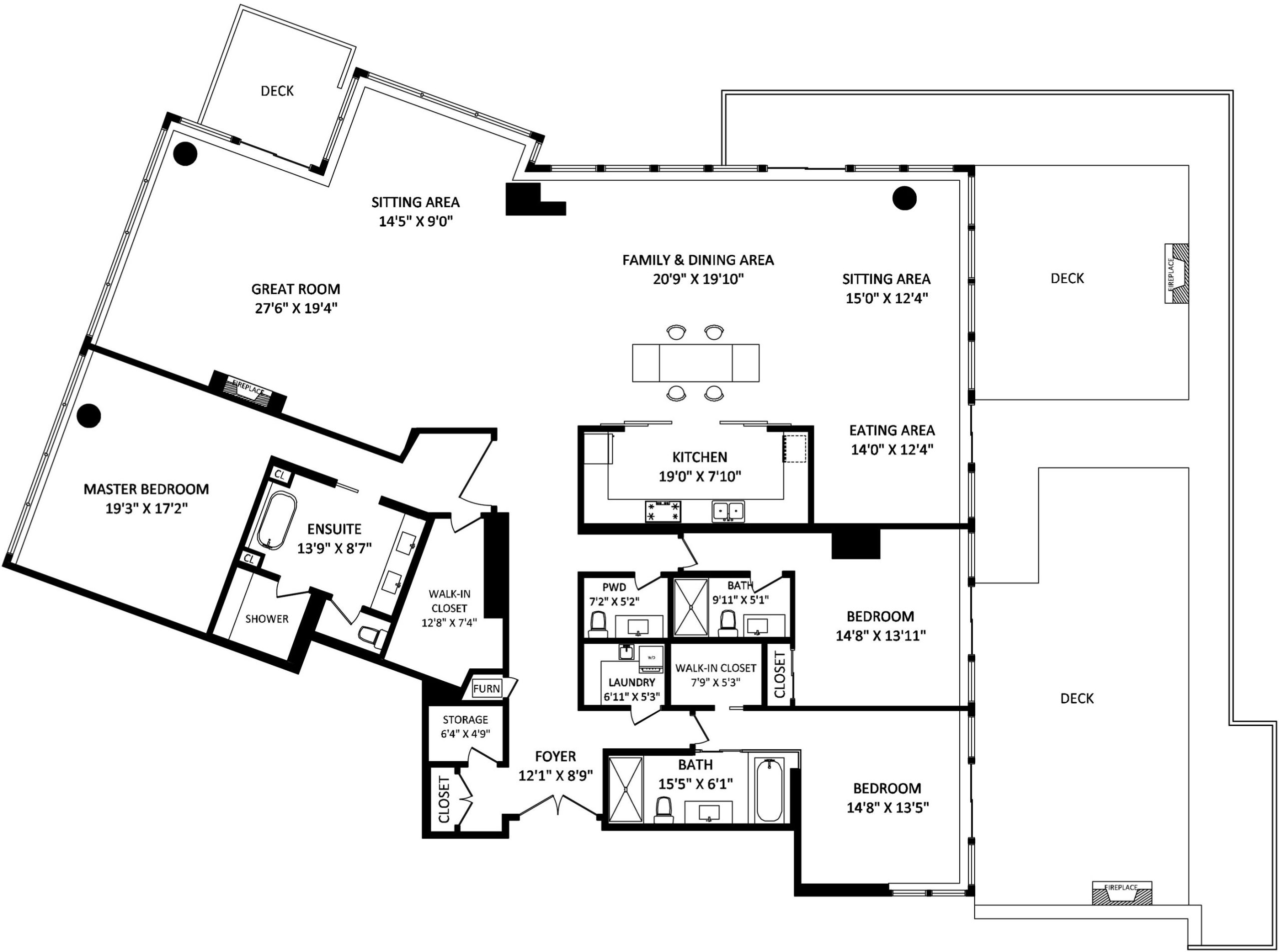 Apt Living Vancouver Floor Plans - floorplans.click