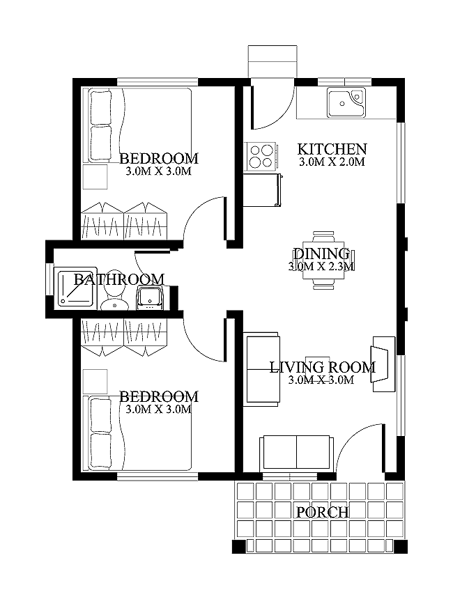 HOUSE PLAN OF SMALL HOUSE DESIGN 120 SQ.M Decor Units