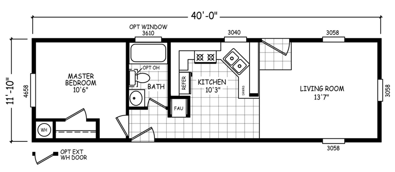Mobile Home Floor Plans Single Wide & Double Wide