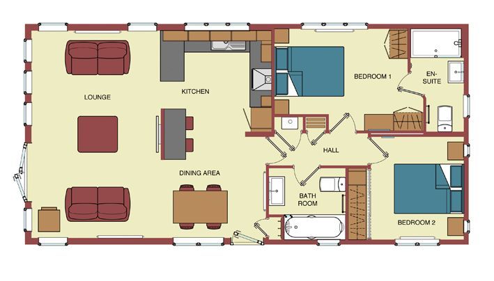 Image result for 20 x 40 cabin floor plans 20x40 house