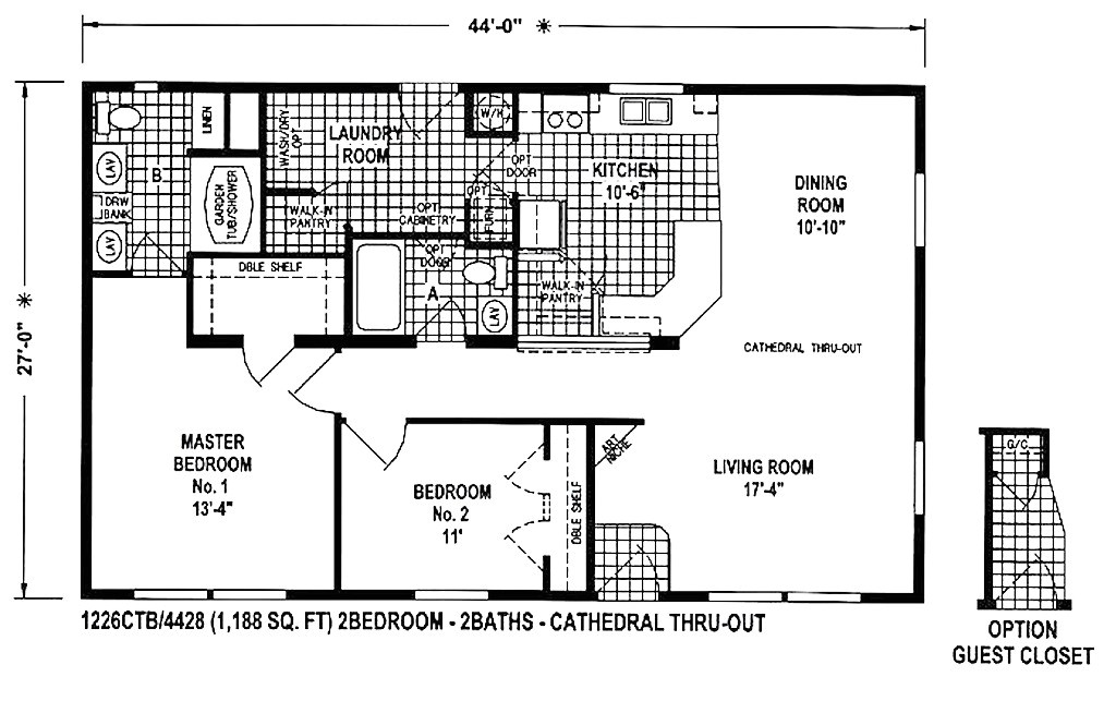 Double Wide Mobile Homes Floor Plans and Prices