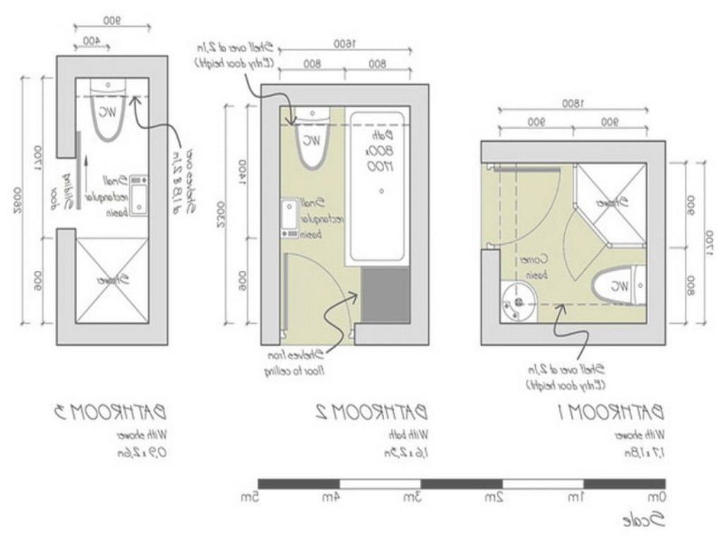 Best of Small 3 4 Bathroom Floor Plans Ideas House
