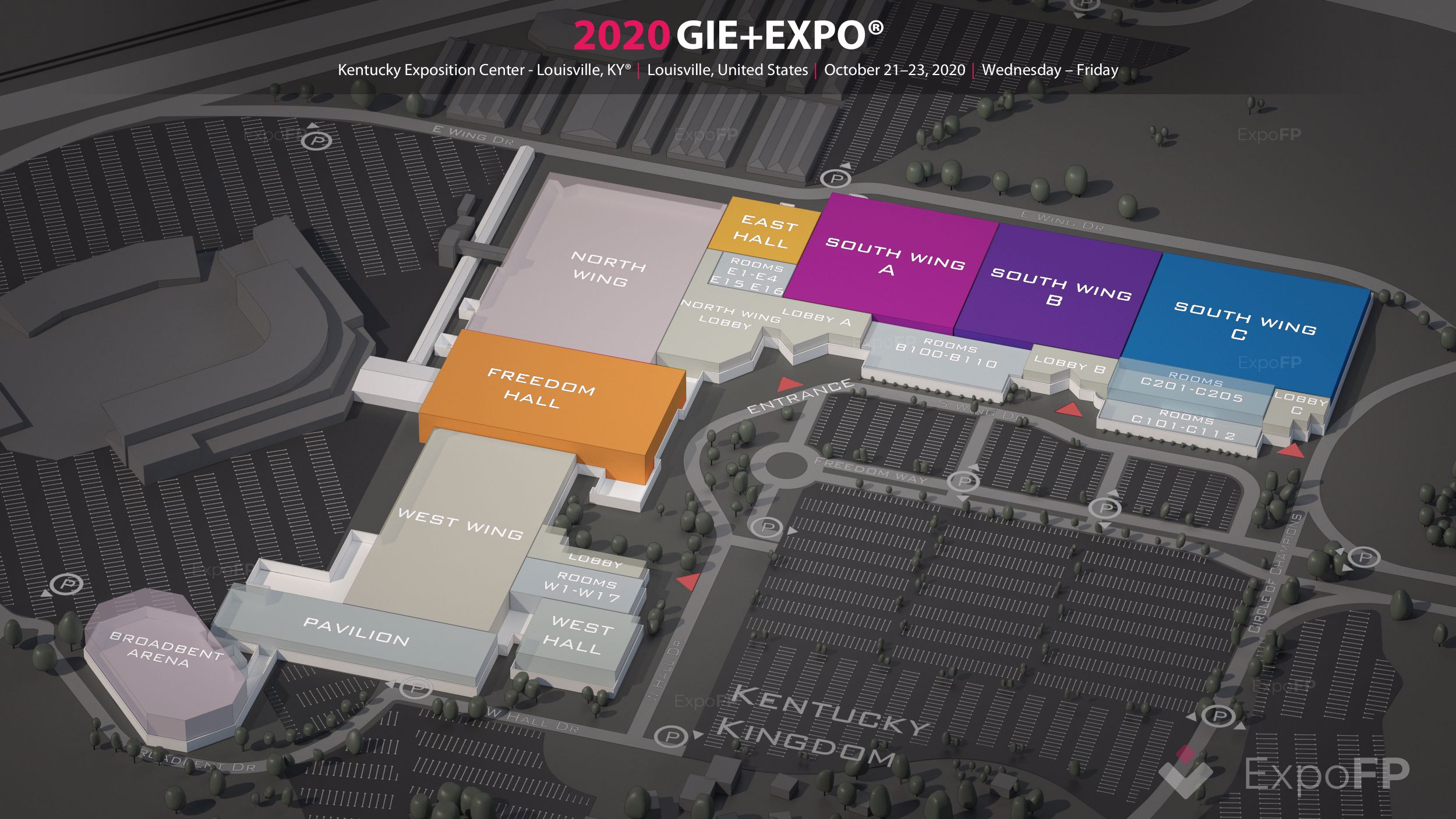 GIE+EXPO 2020 in Kentucky Exposition Center Louisville, KY