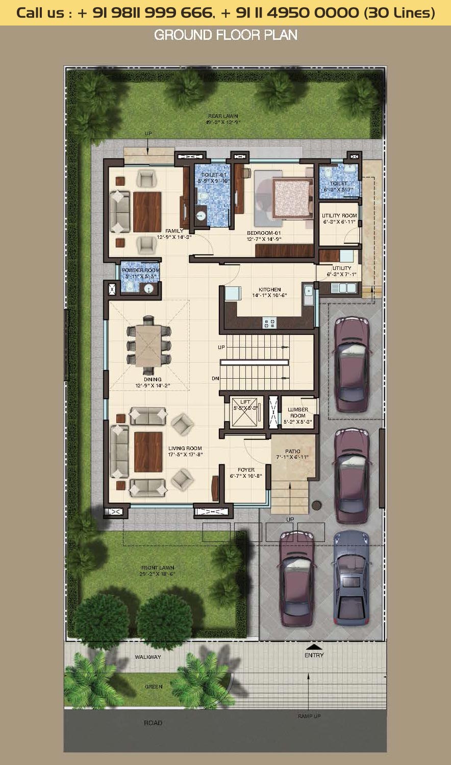 500 Sq Yards Apartment Plan Apartment Post