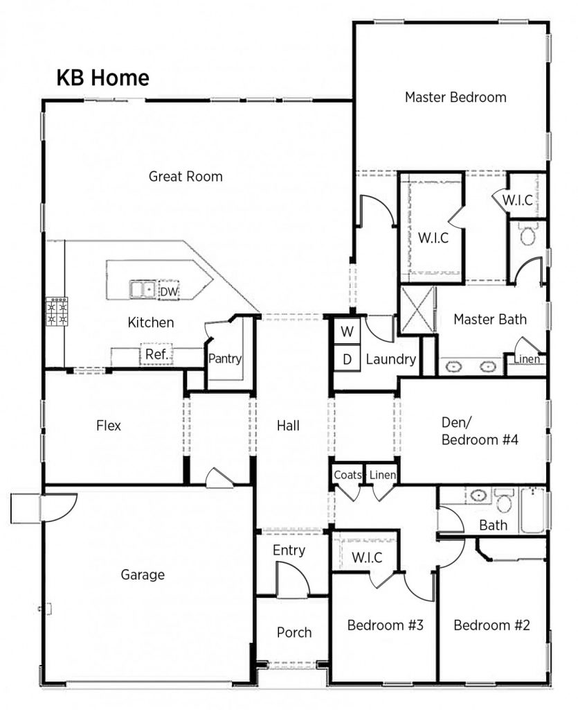 Luxury Kb Homes Floor Plans New Home Plans Design