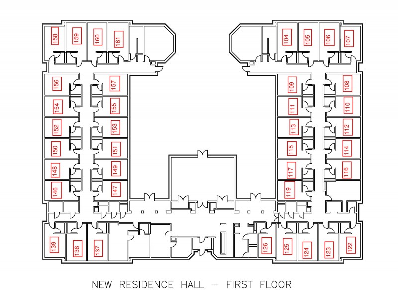 Princeton Dorms Floor Plan