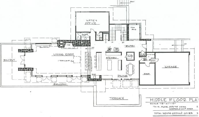 Schwartz House Floor Plans (In the Tradition of Frank