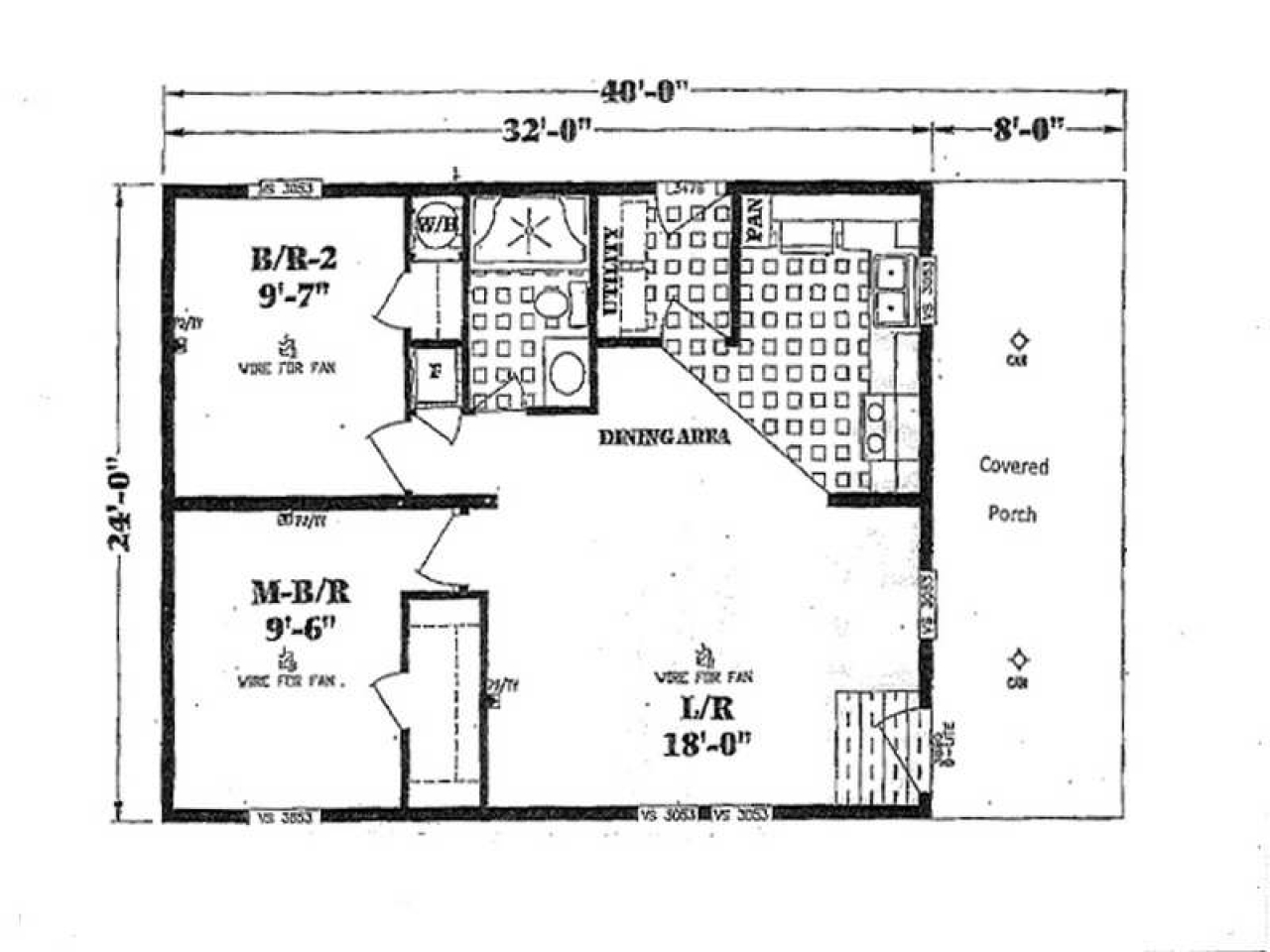 Small Double Wide Mobile Home Floor Plans Double Wide