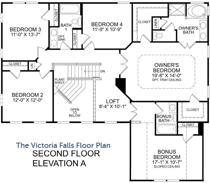 a Victoria Falls in Palmer Village Floor Plans